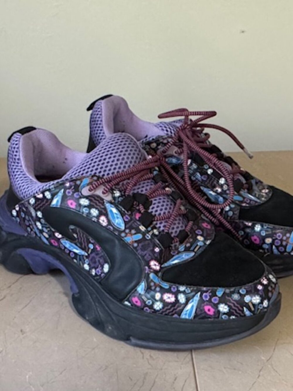 John Fluevog x Zandra Rhodes – Soul Speed DUESY – Men’s Size 12